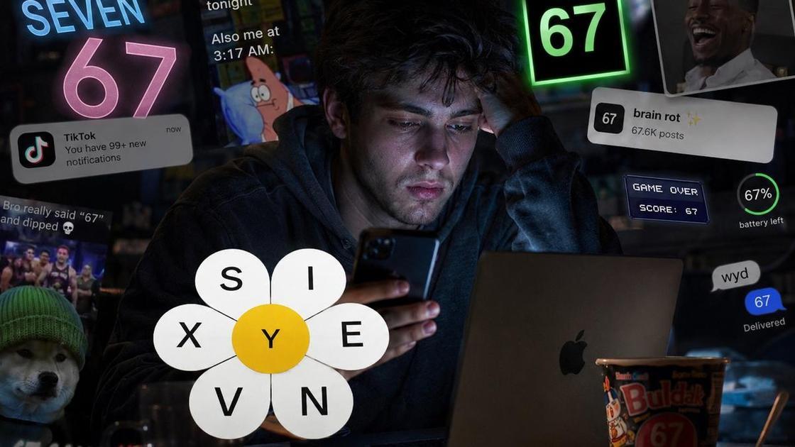 Игра &laquo;Ромашка&raquo; для зумеров с мемом 67 &laquo;сикс севен&raquo; играть онлайн бесплатно от Германа Субботина  (Психология)